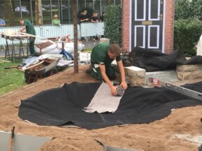 Gebrüder Baier Garten und Landschaftsbau beim Berufswettbewerb